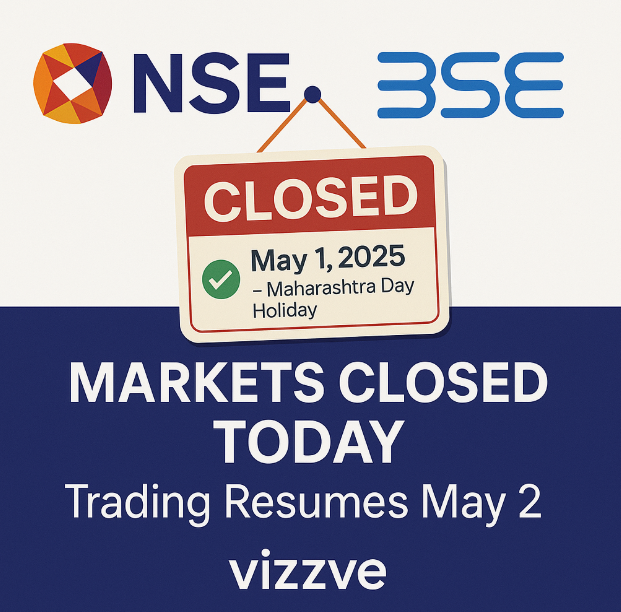 May 1 Stock Market Holiday: Why NSE and BSE Are Closed Today – Full Details